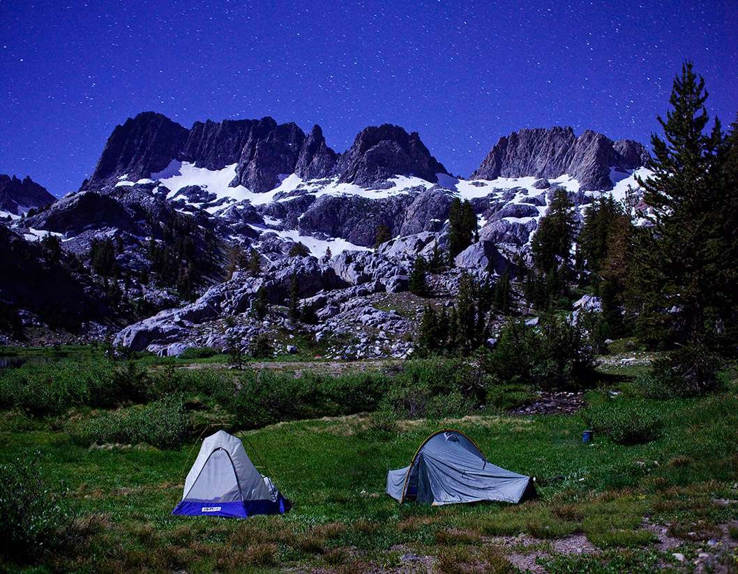 Camped Under The Minarets