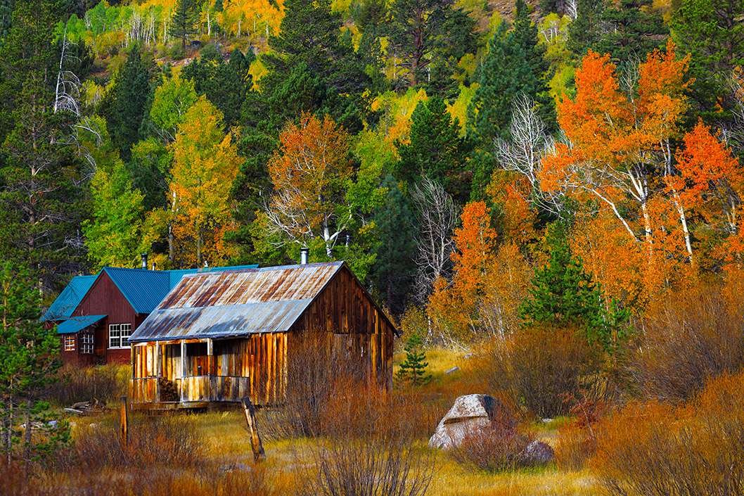 This a popular spot on Highway 88 for fall foliage viewing.