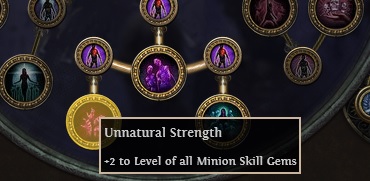 Path of Exile unnatural strength Necomancer passive.jpg