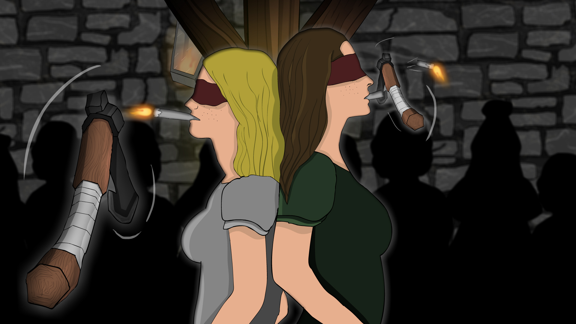 Steem Monsters Twisted Jester illustracija illustration made by Animationiko Niko Balažic (5).jpg