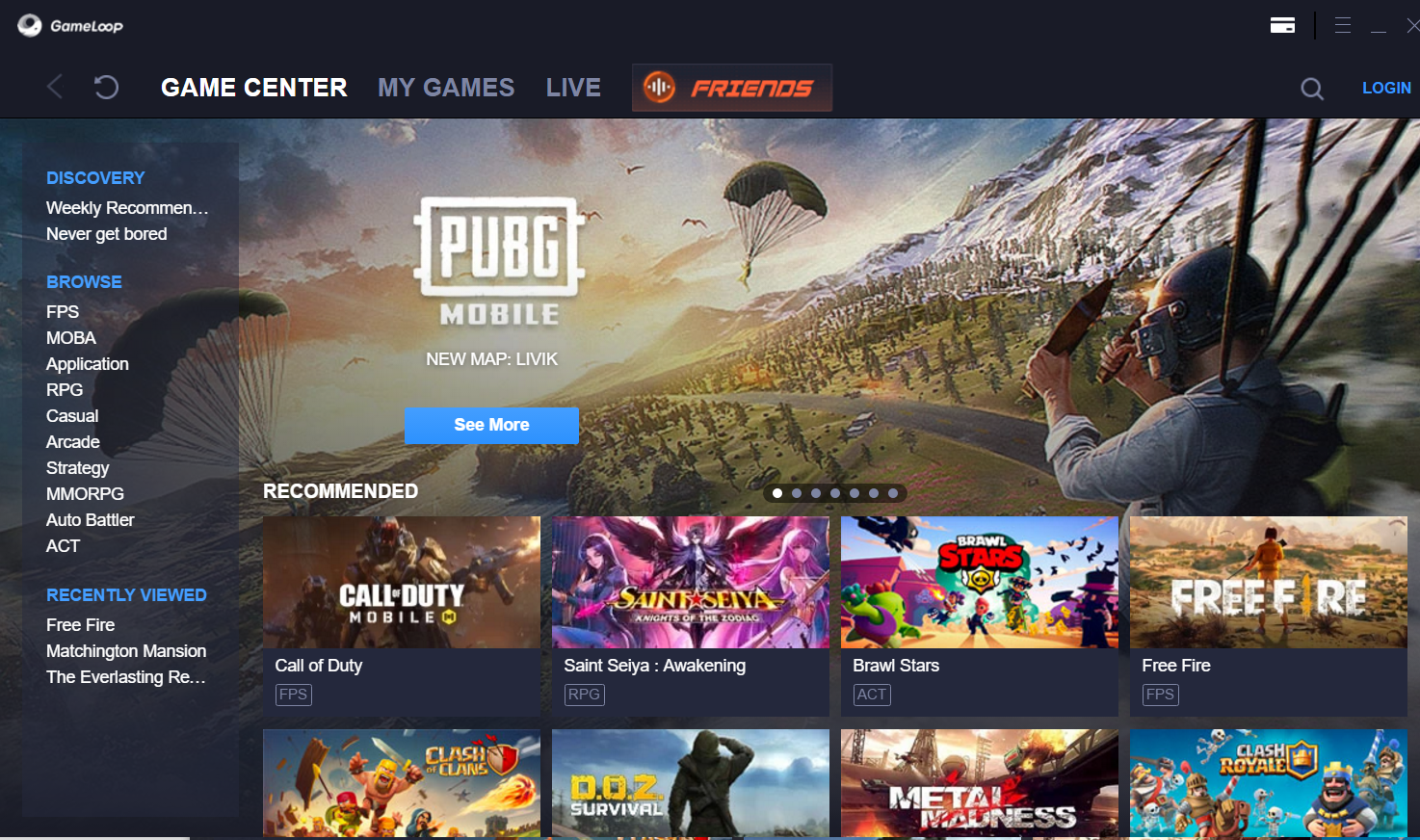 gameloop emulator on gamehoy.com