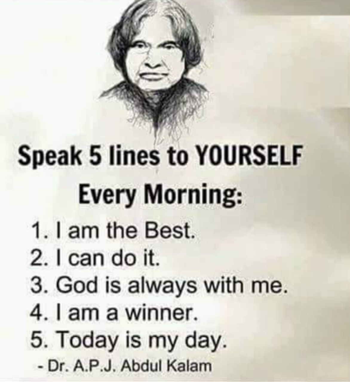 Say these 5 lines to yourself β Steemit