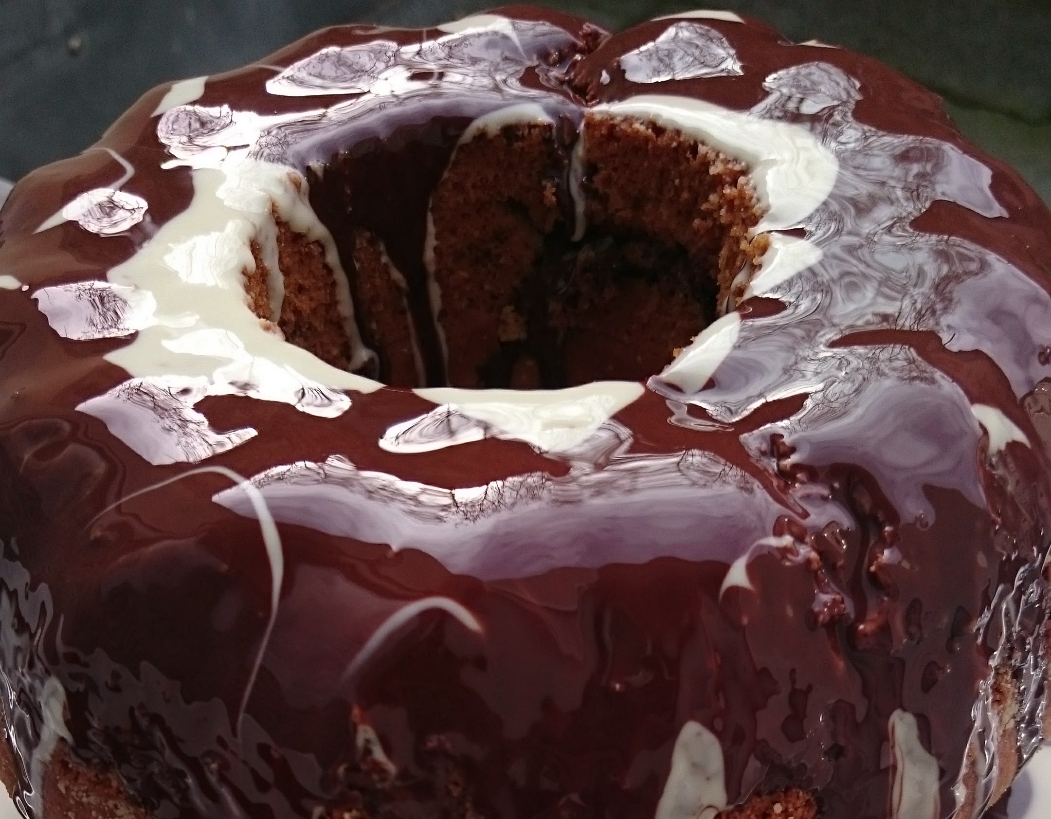 With some chocolate on top