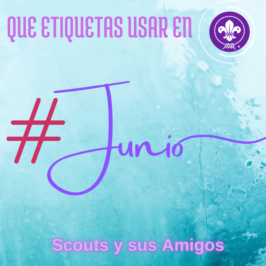 Publicación de Instagram bienvenido junio negro y rosa.gif