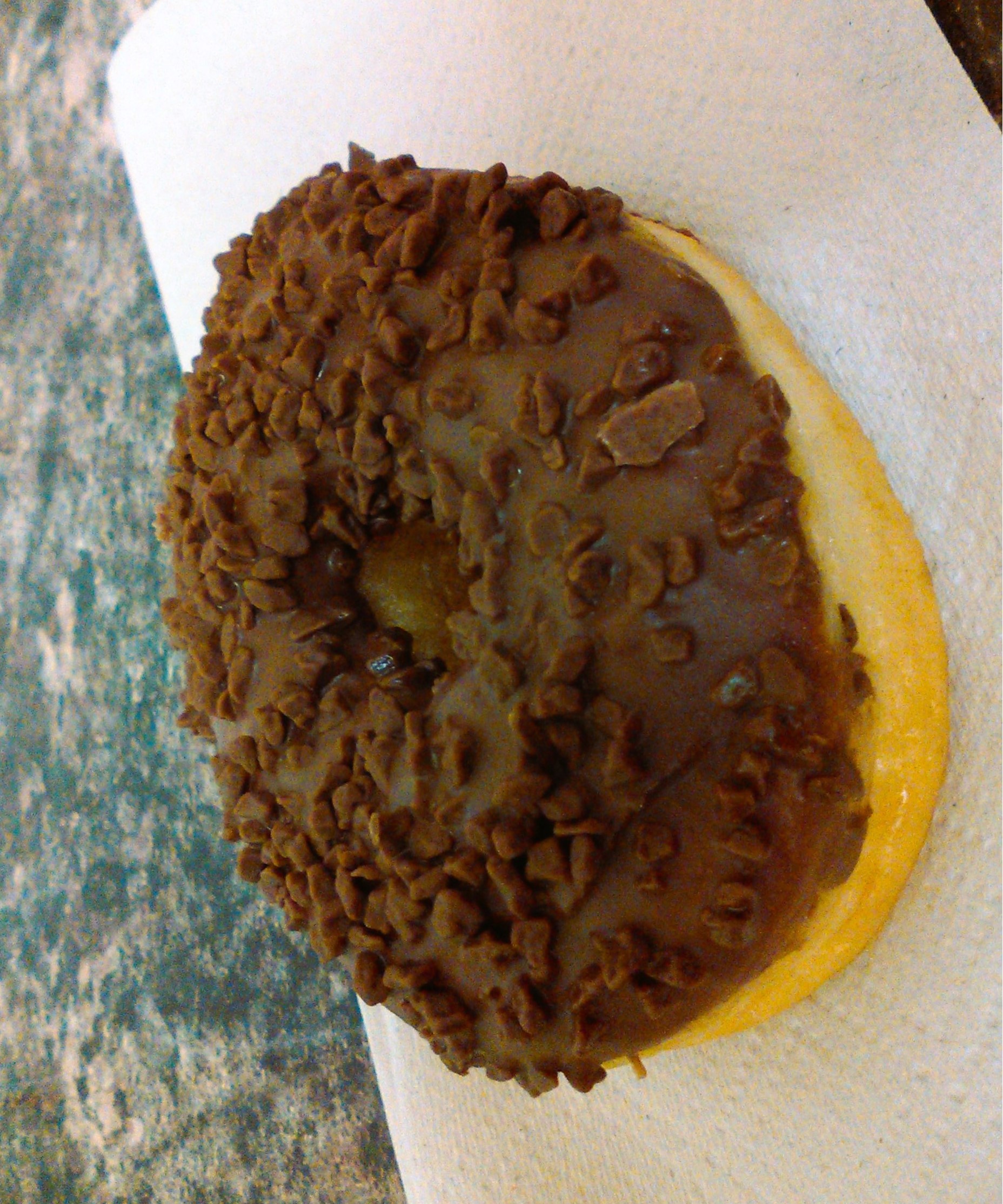 Food Photography, Chocolate Covered Donut Semiside2 Pack From Work May 29 2017.jpg