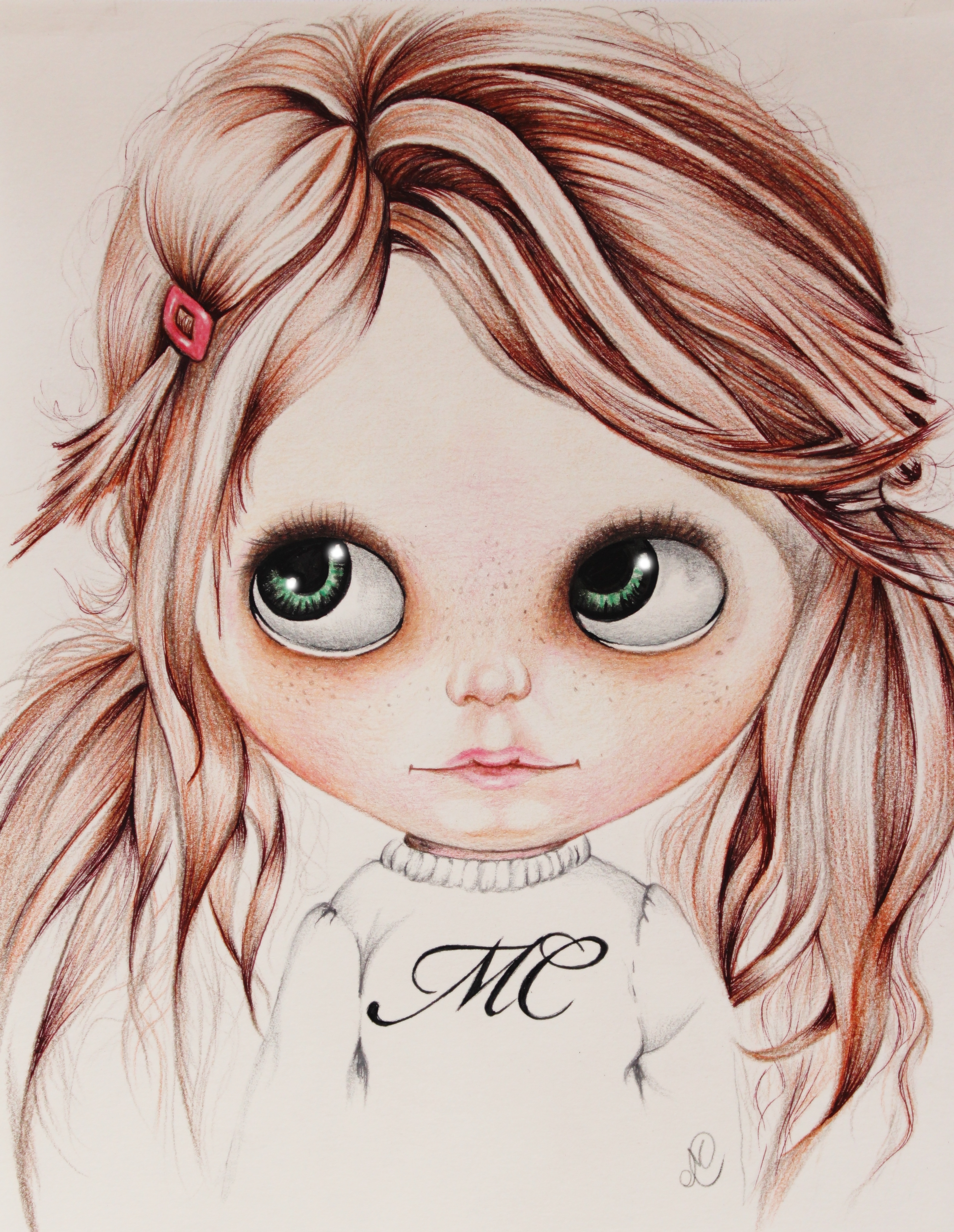 Cute Doll Drawing — Steemit