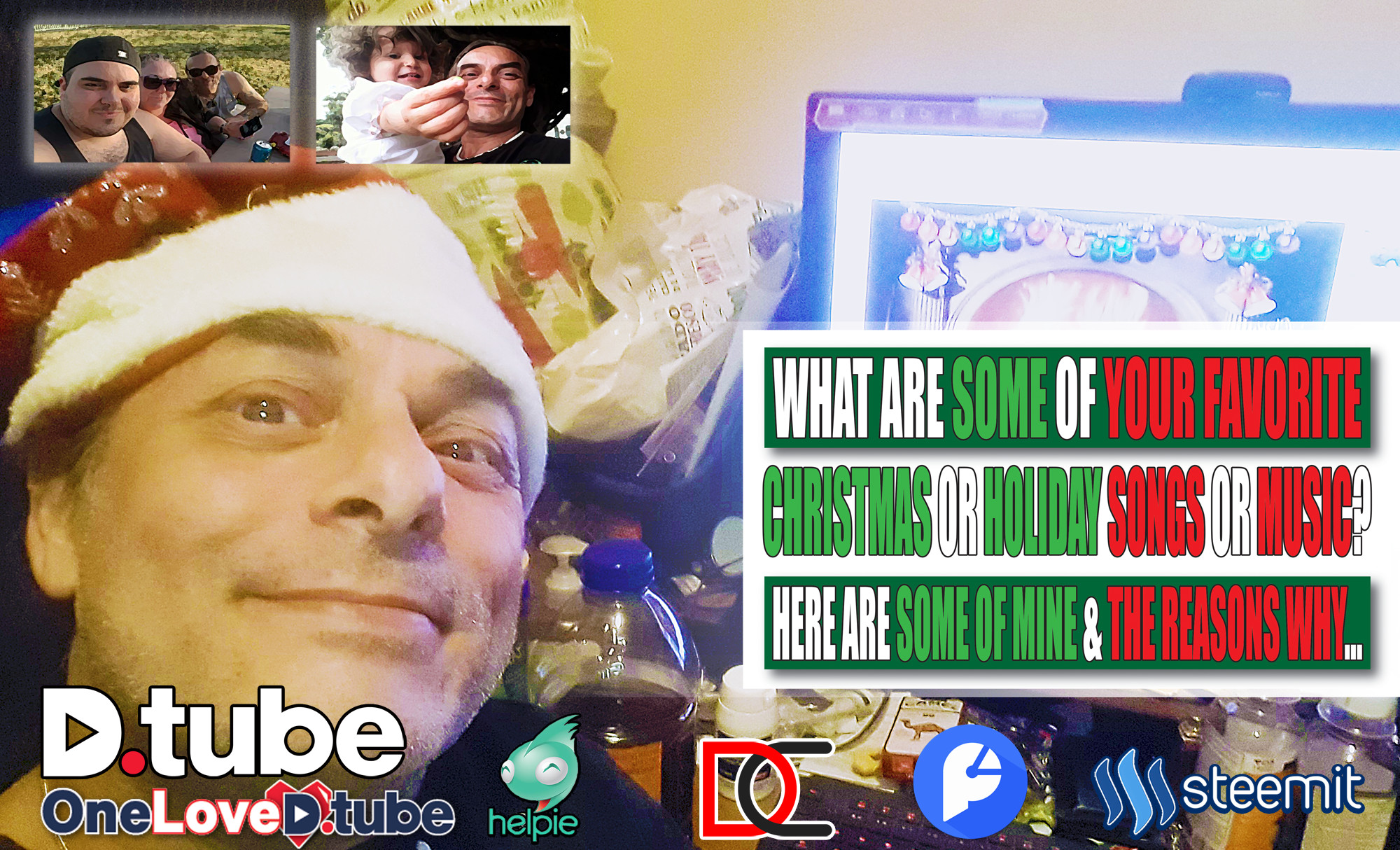 VlogMas 4 - What are some of Your Favorite Chritmas Holiday Music of Songs... Here are a few of mine and the Reasons why.jpg