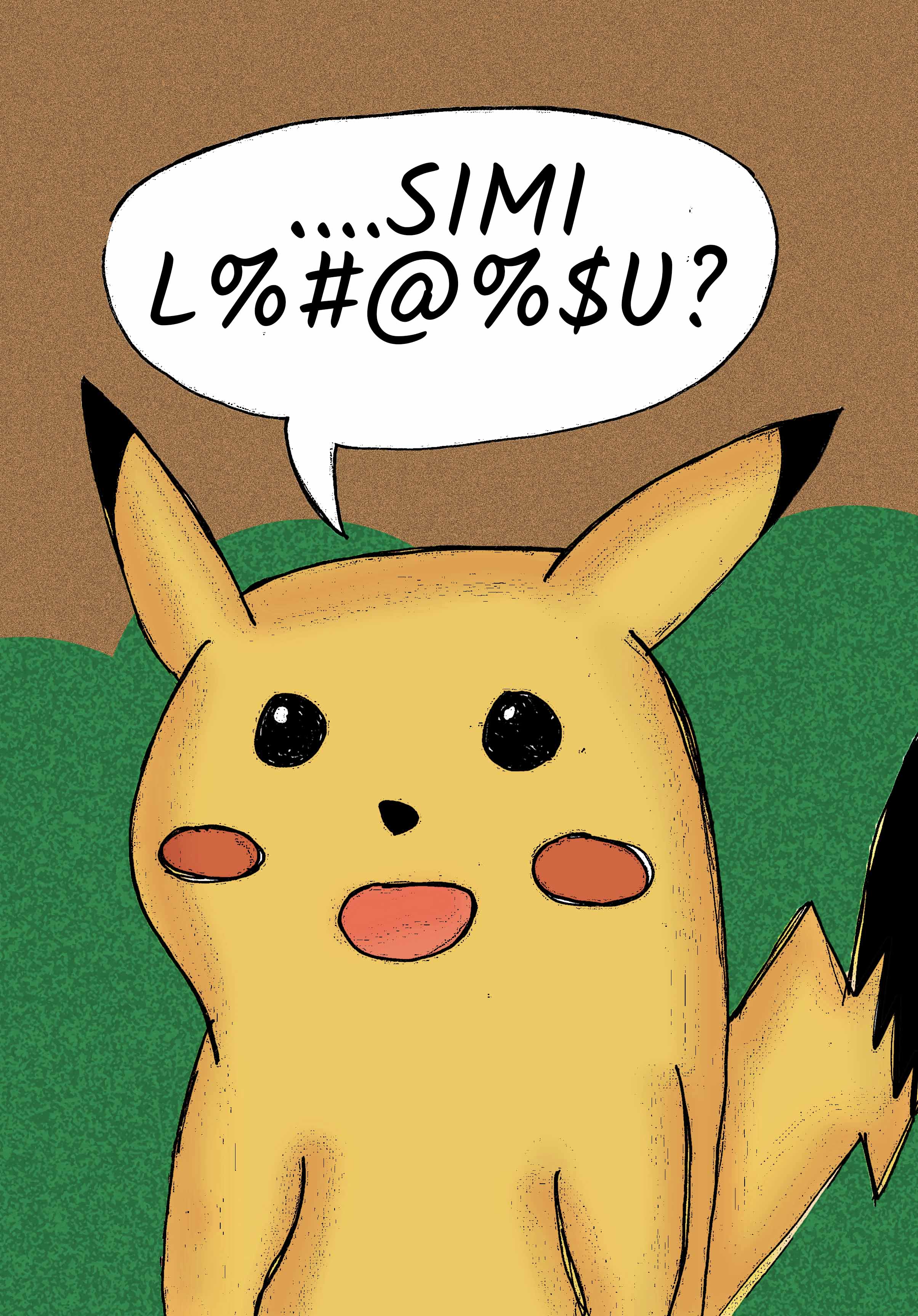 Surprised Pikachu