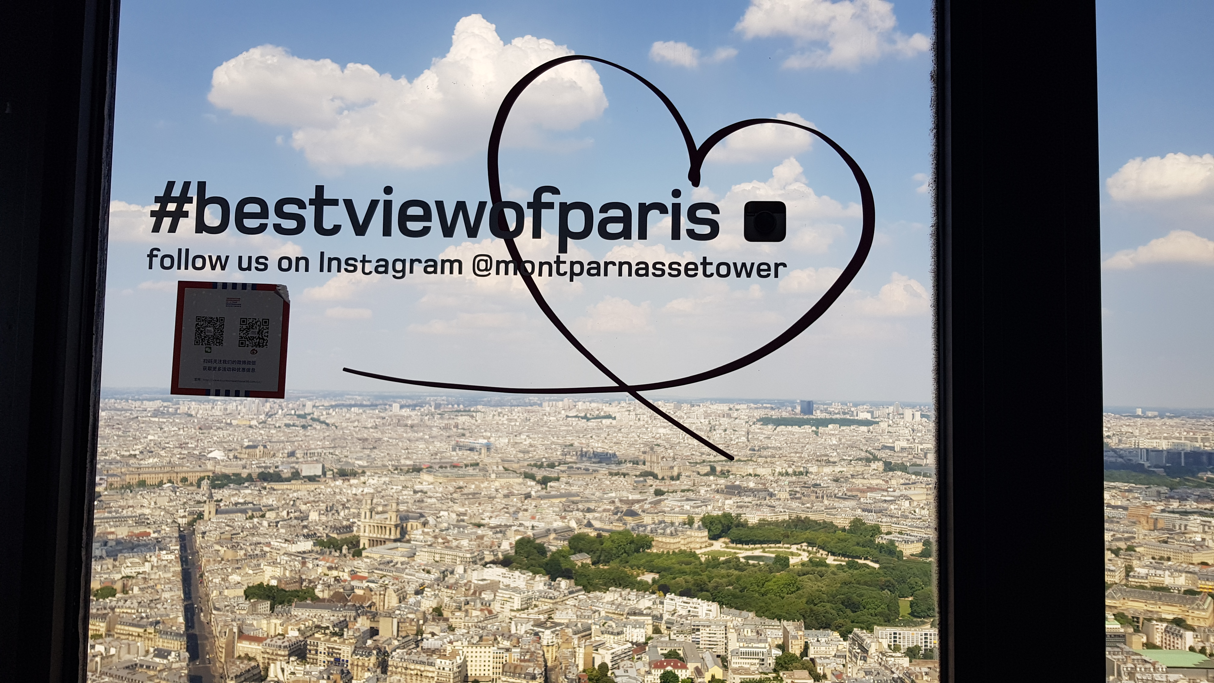 [파리 산책 #5]파리 몽빠르나스 타워(210 m) 전망대에서 내려다 본 파리 시내 풍경