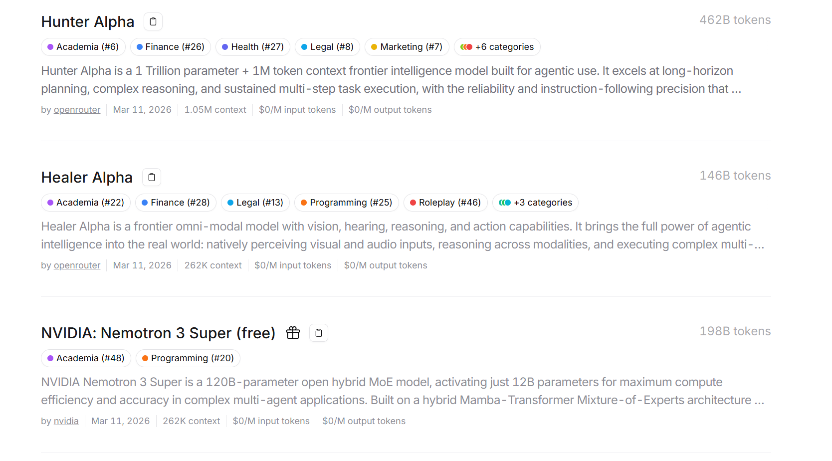 OpenClaw通过OpenRouter使用免费的AI模型