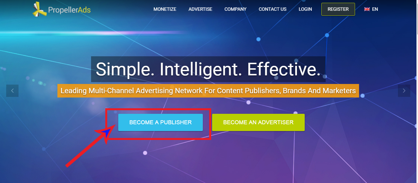 Пропеллер ЭДС. Propeller ads. Ad Network. Simple advertising. Ad channel