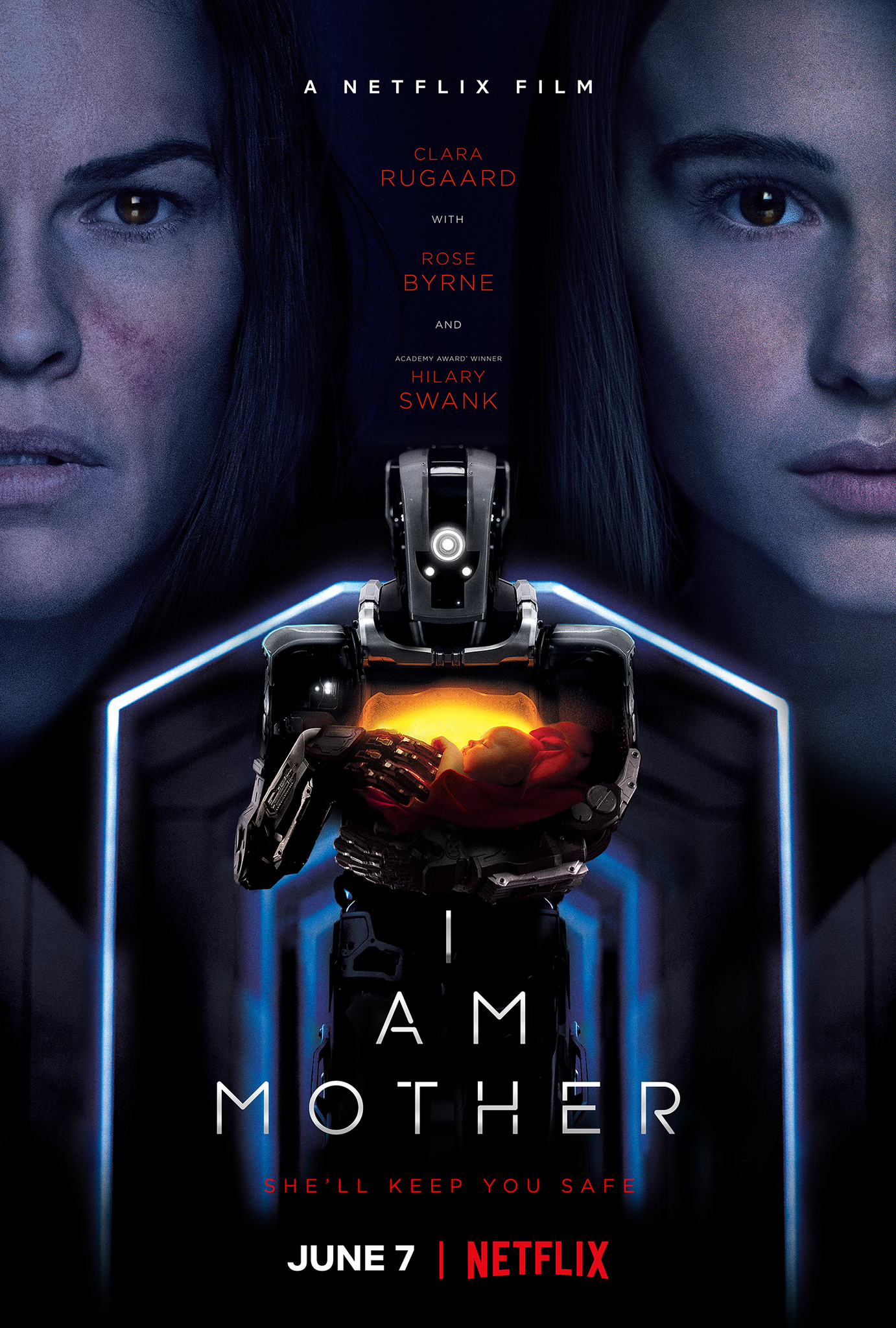 Netflix Movie I Am Mother Review An Ai Mother For Human Survival Steemit