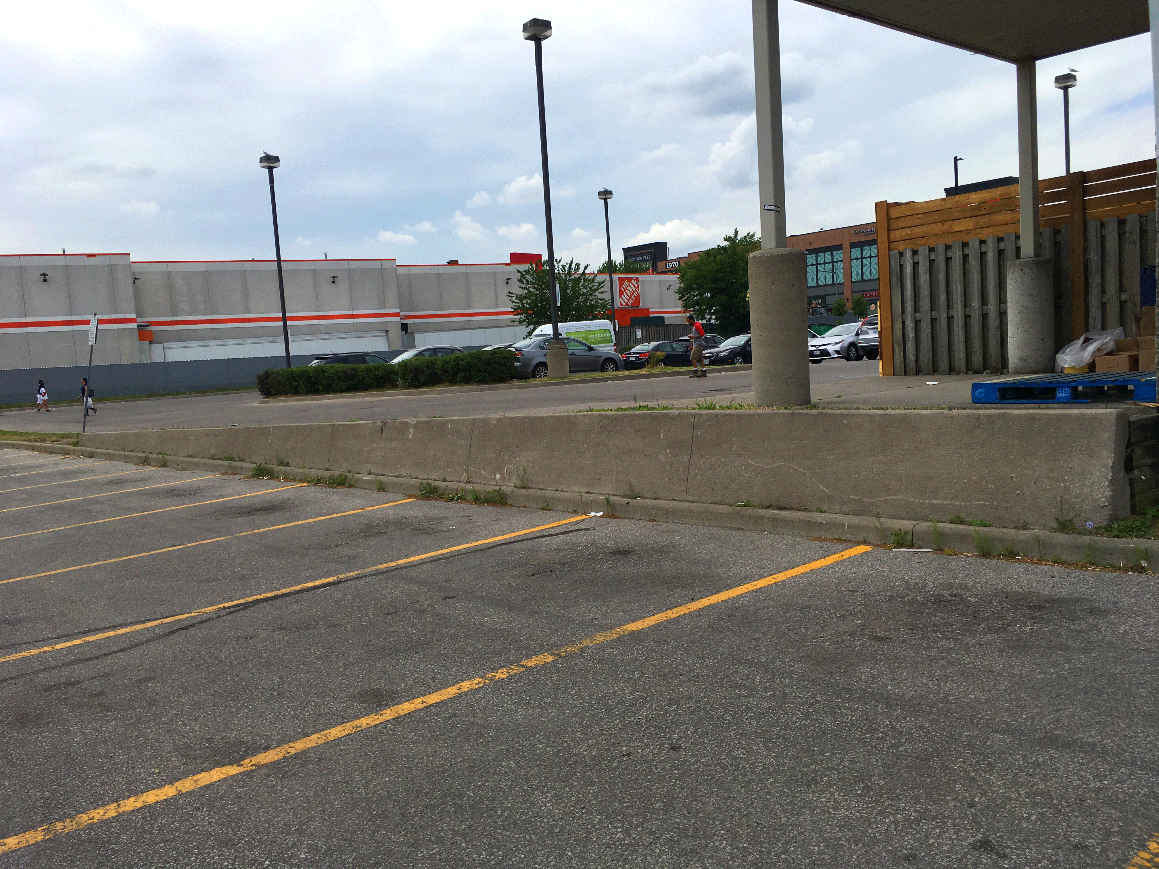 Can't Stop Spotting: Loading Dock Ledge