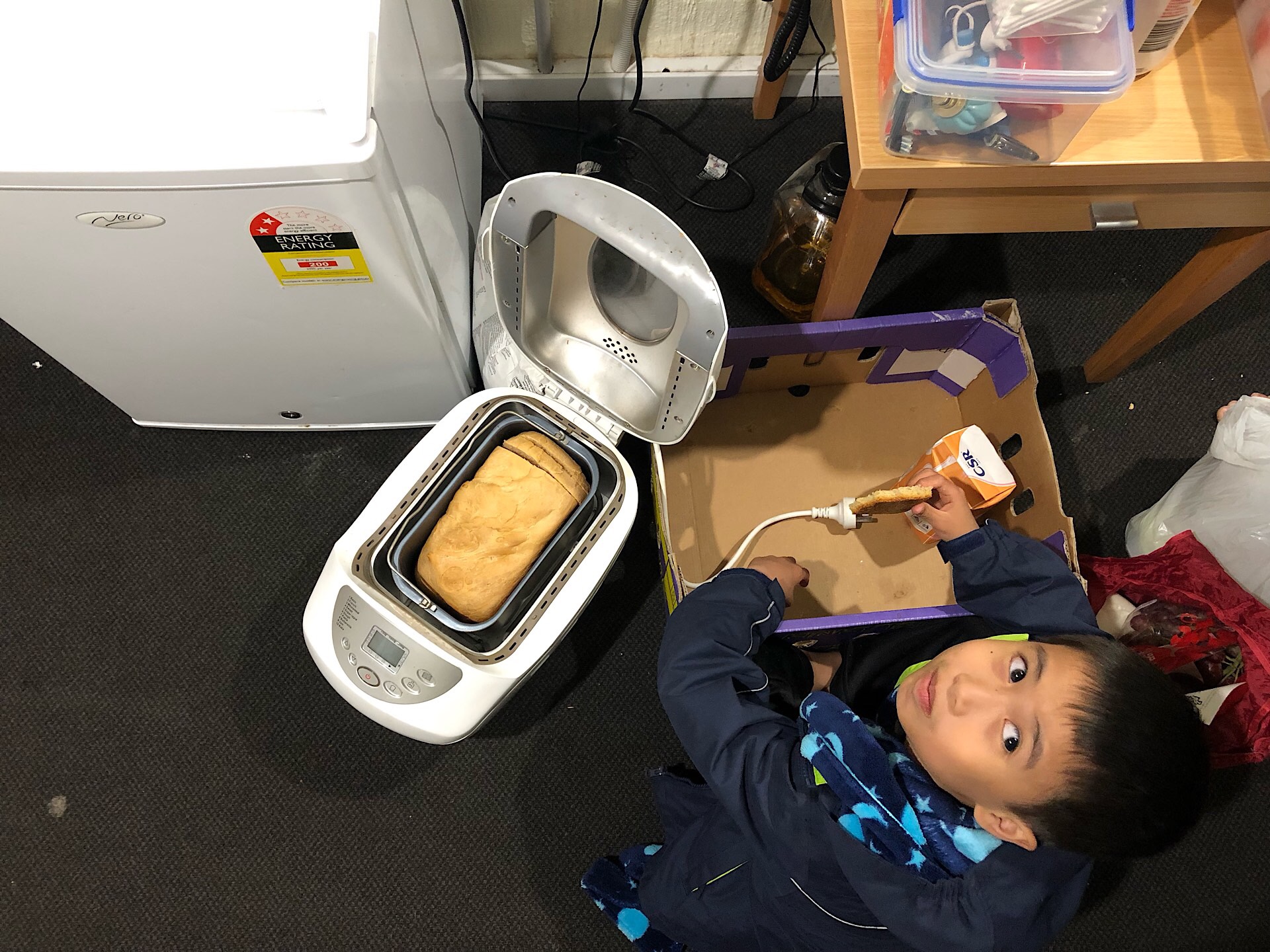 Making bread on holidays