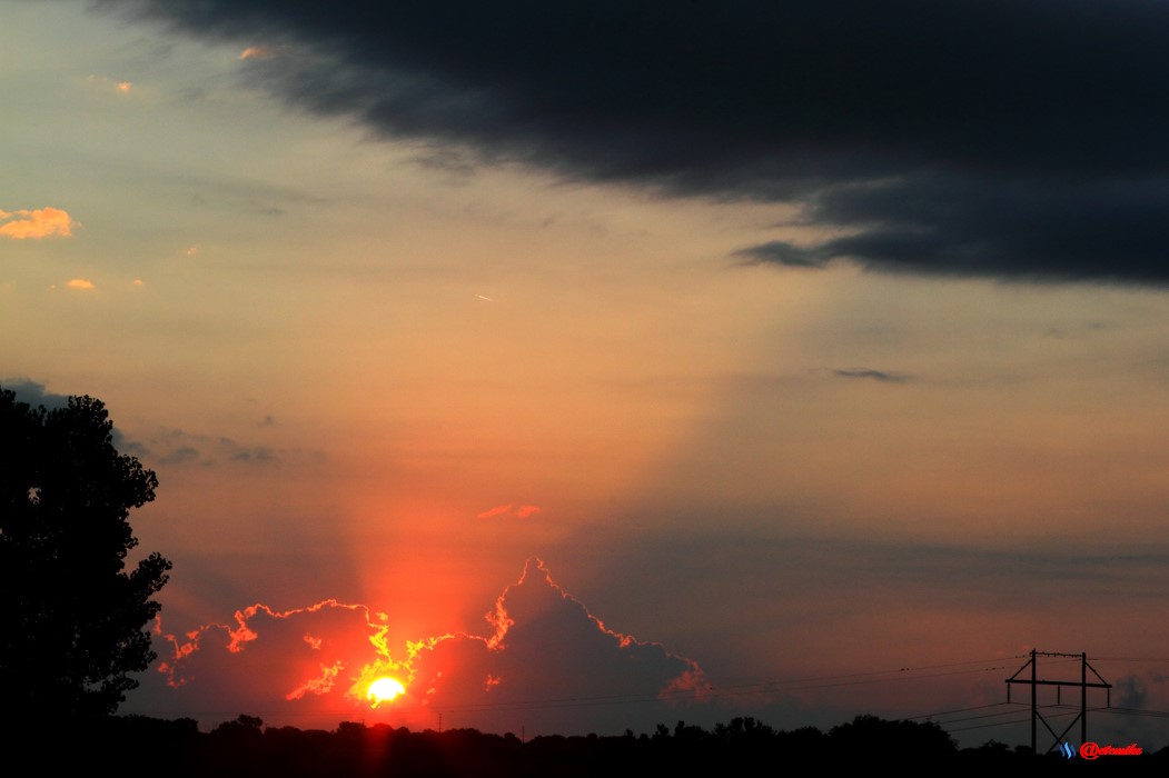 dawn sunrise clouds silhouettes silhouetted colorful SR0145.JPG