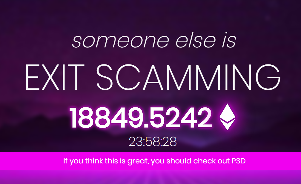 『 嘉楠说 』Fomo3D，一场人性的游戏，而金钱永不眠