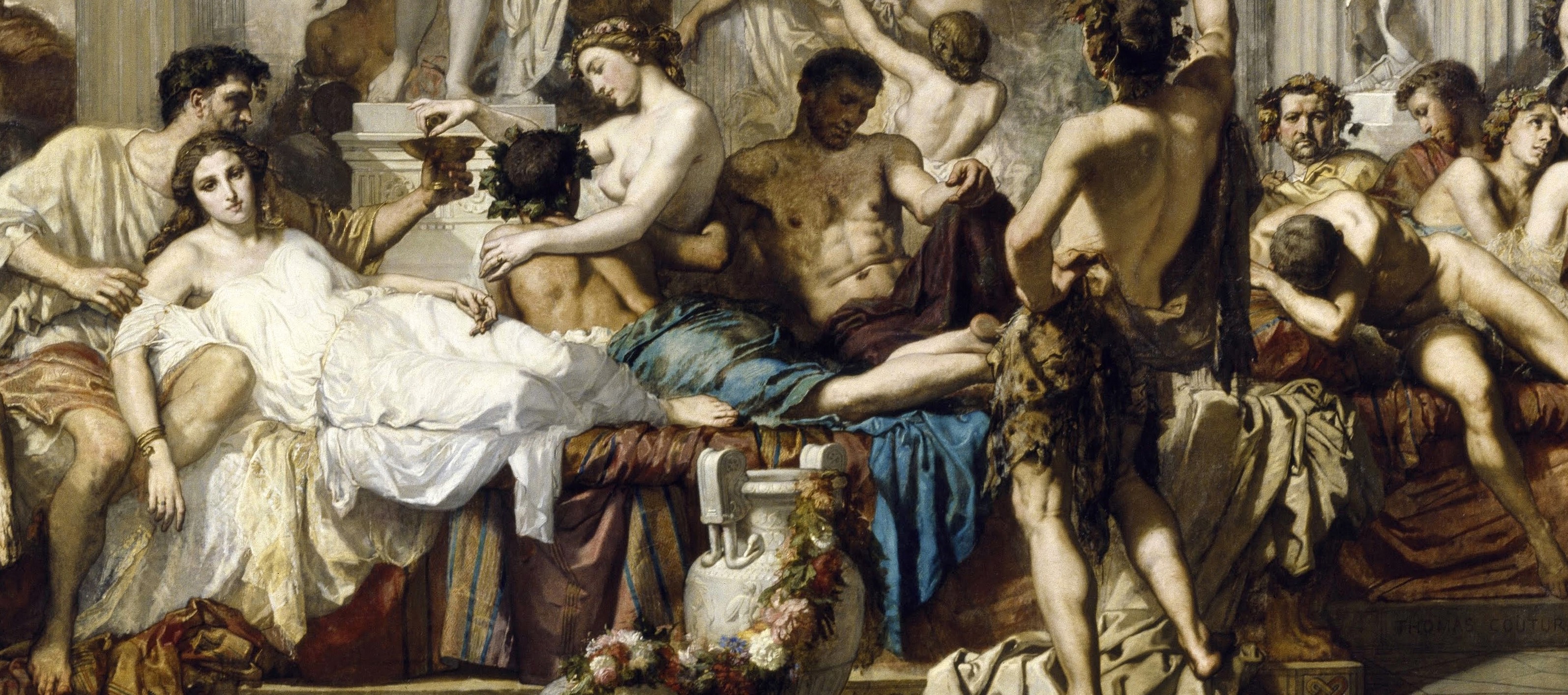 5 - Los Romanos de la Decadencia (Thomas Couture) - Museo d'Orsay, París.jpg