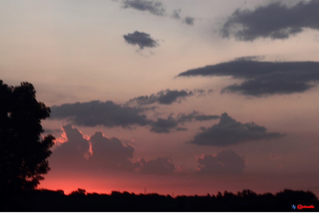 dawn sunrise clouds silhouettes silhouetted colorful SR0040.JPG