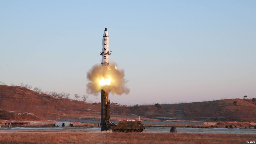 북한의 미사일 실험과 한국과 미국의 처지