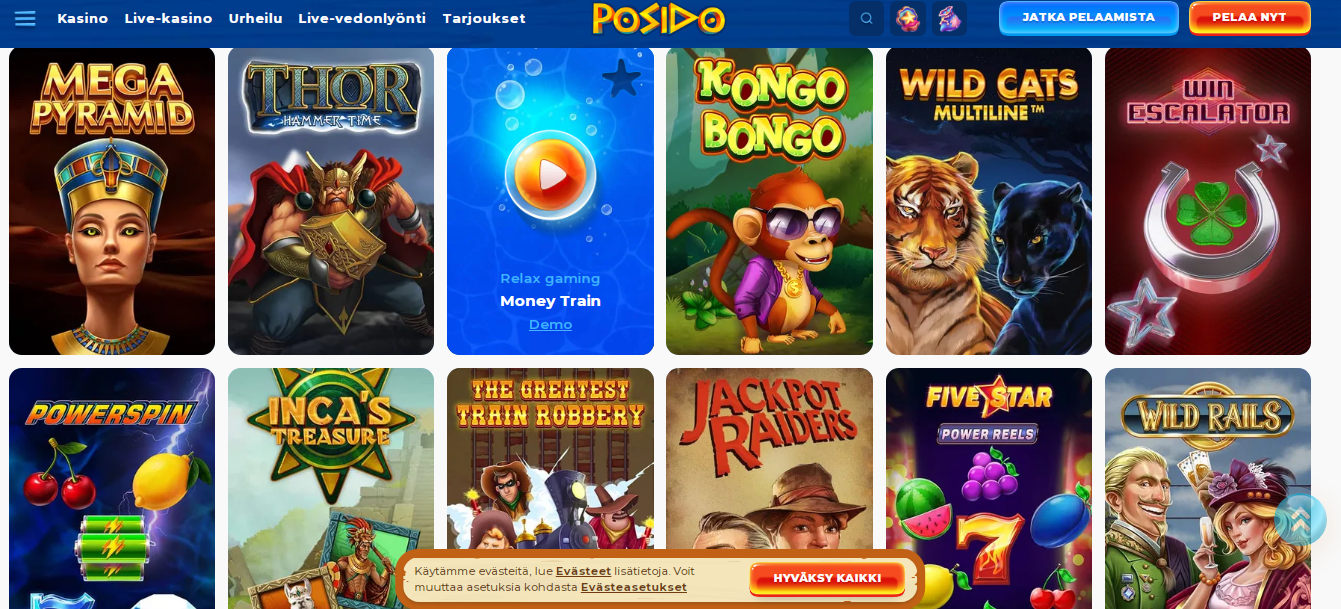 Jännittävä peli Posido Casinolla: Urheiluvedonlyönti Suomessa!