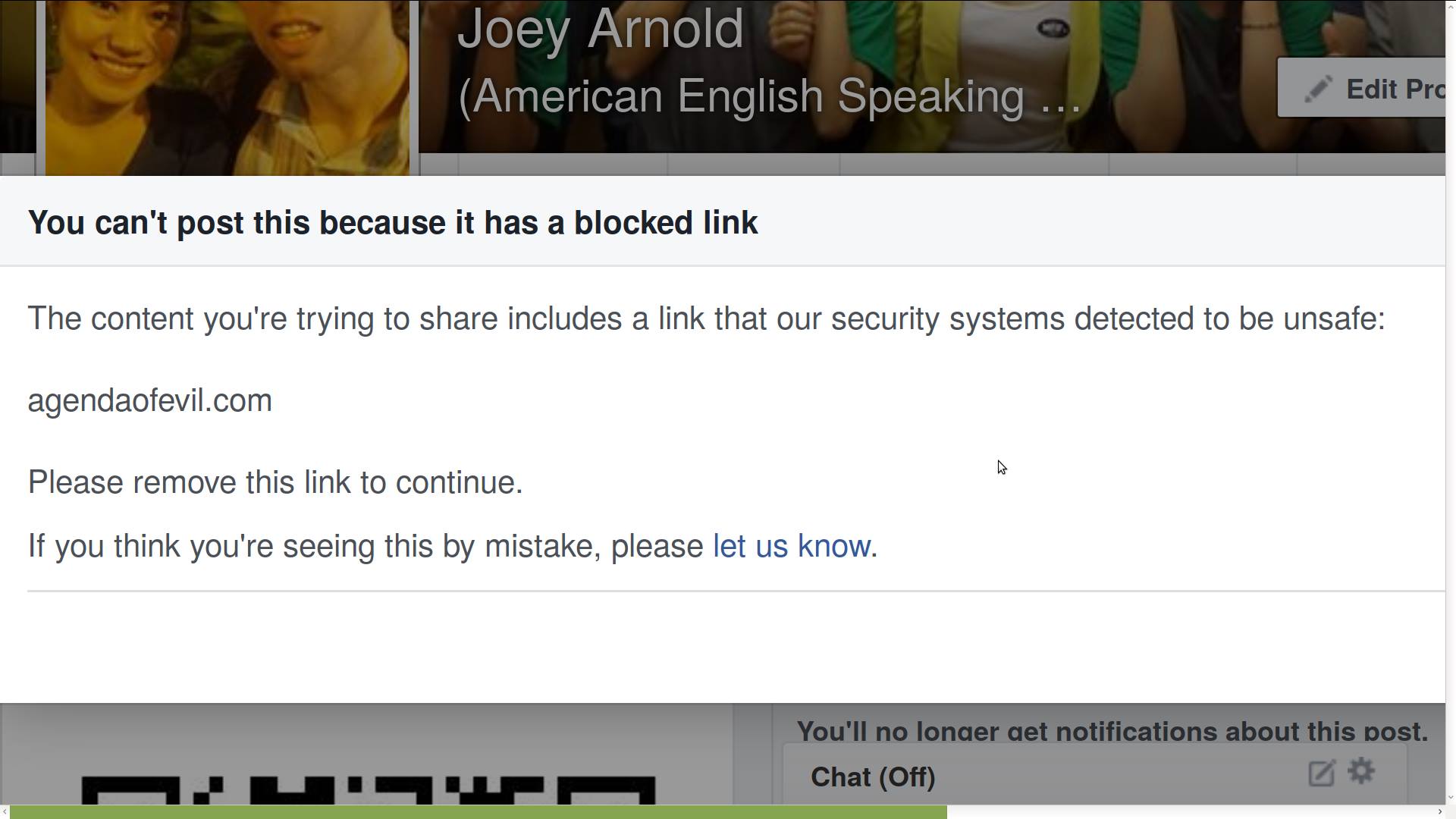 2017-06-16 - Friday - 09:09 AM - Facebook Blocked Agenda of Evil & My Groups Which Linked to that Website for like many months in 2017 and during that moment or example for a long time.jpg