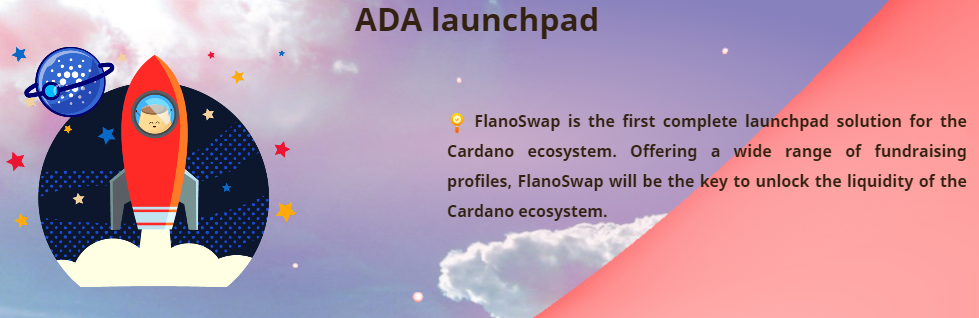 Flano Swap ADA Launchap