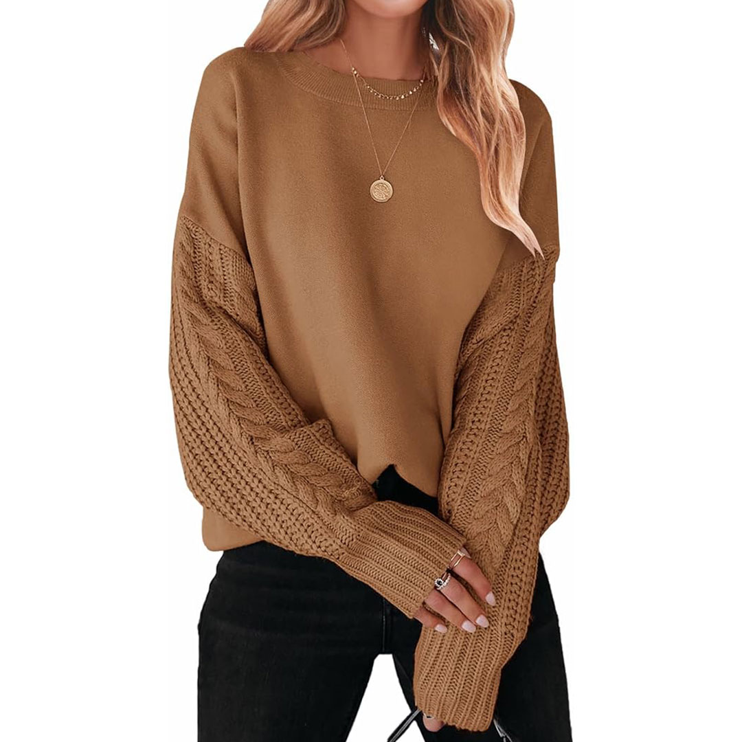 2026 Fall Sweaters for Women Cable Knit Oversized Outfits.jpg