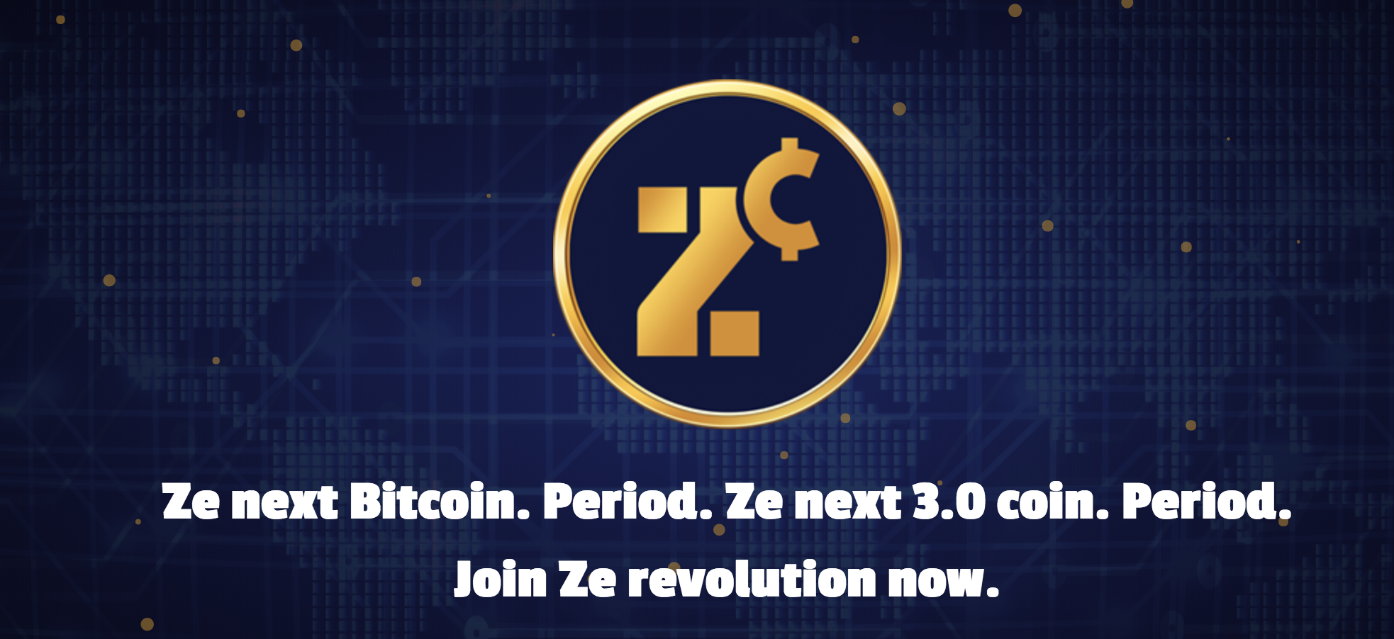 Next coin. Ze next.