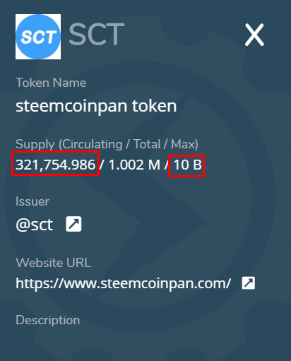 [공지] 향후 100년 SCT 와 STEEM 발행량 예상표