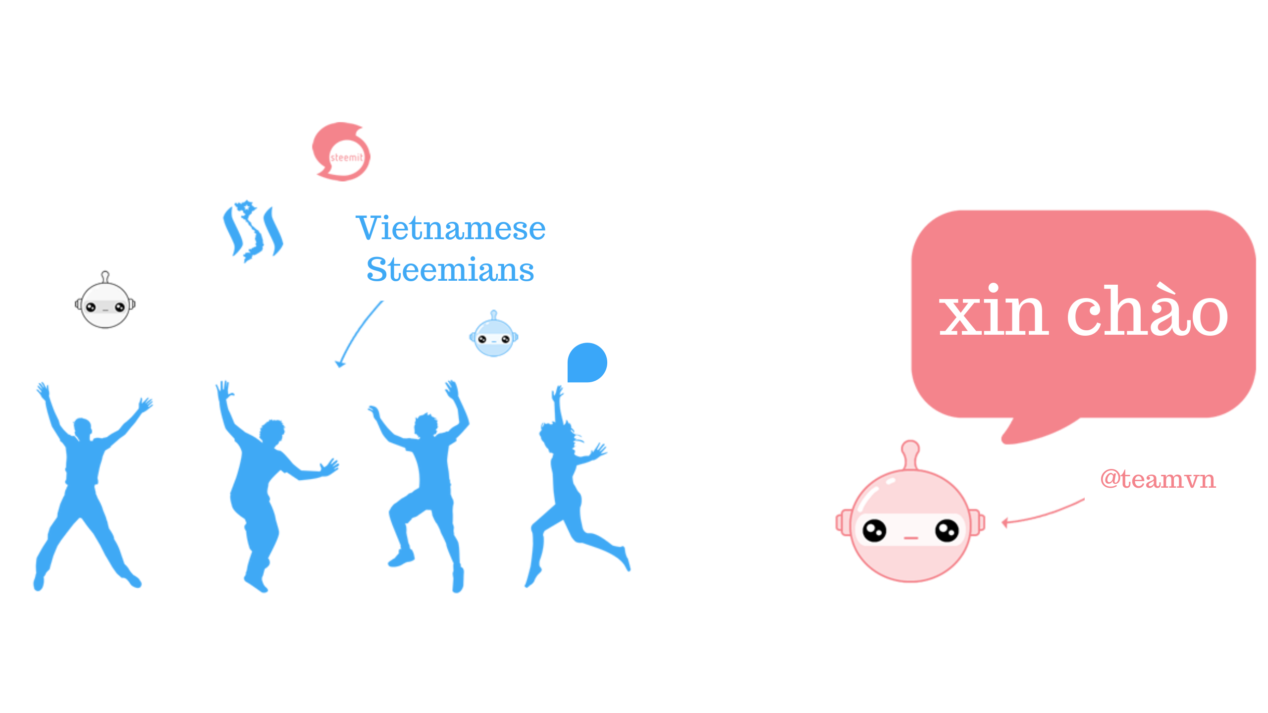 Team Vietnam Project @teamvn Team Vietnam Discord Steemit Steem VN la gi vote upvote witnessBotsTown TakosDiary