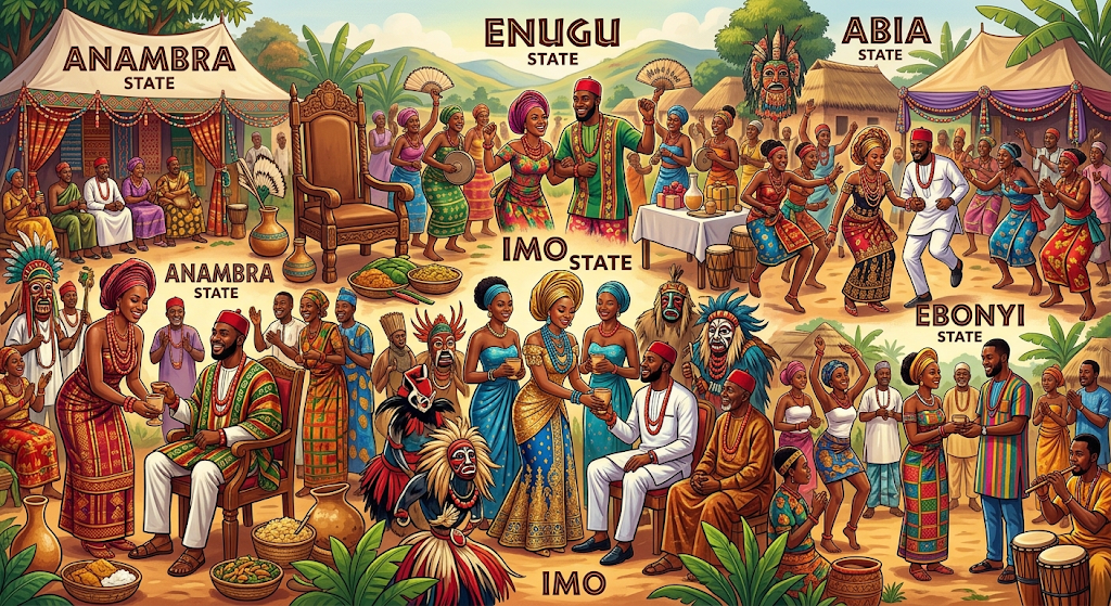Marriage Traditions in the Five Eastern States of Nigeria