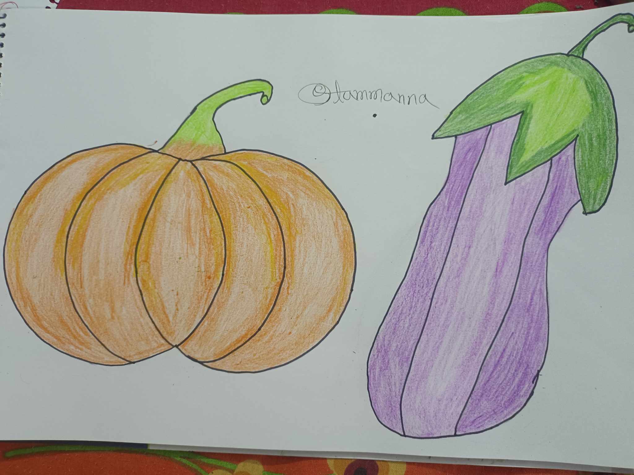 Vegetables Drawing Pictures - Drawing Skill