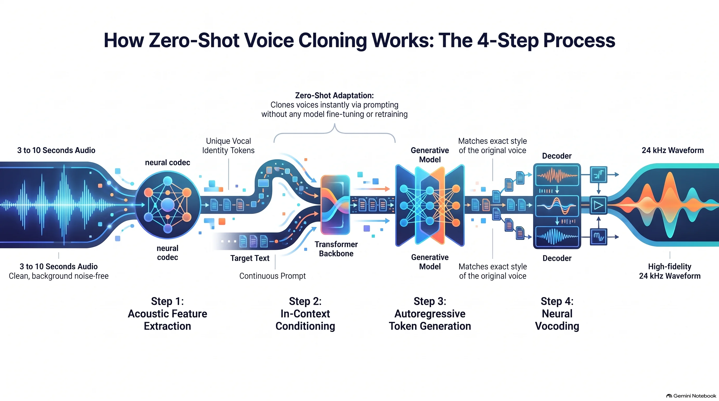 how does omnivoice zero shot voice cloning work with short audio.webp