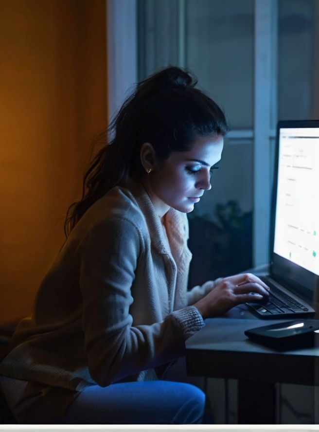 Default_a_25_age_female_sitting_in_a_room_looking_at_the_lapto_0.jpg