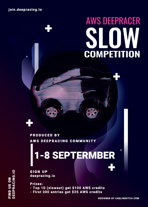 Deep Racing Slow Race Poster