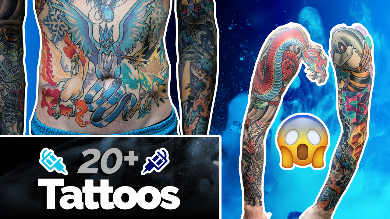 Showing Off All Of My Tattoos With Stories About Each One Daltono Steem Goldvoice Club