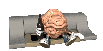 Resultado de imagen para gif alcohol y cerebro