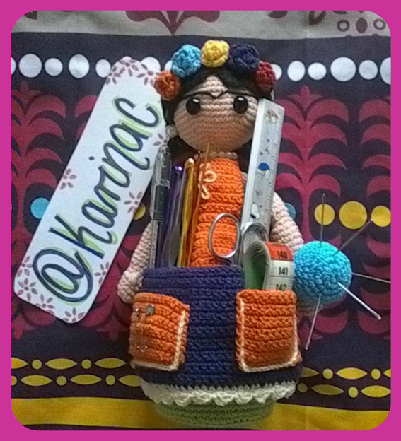 frida costurero amigurumi