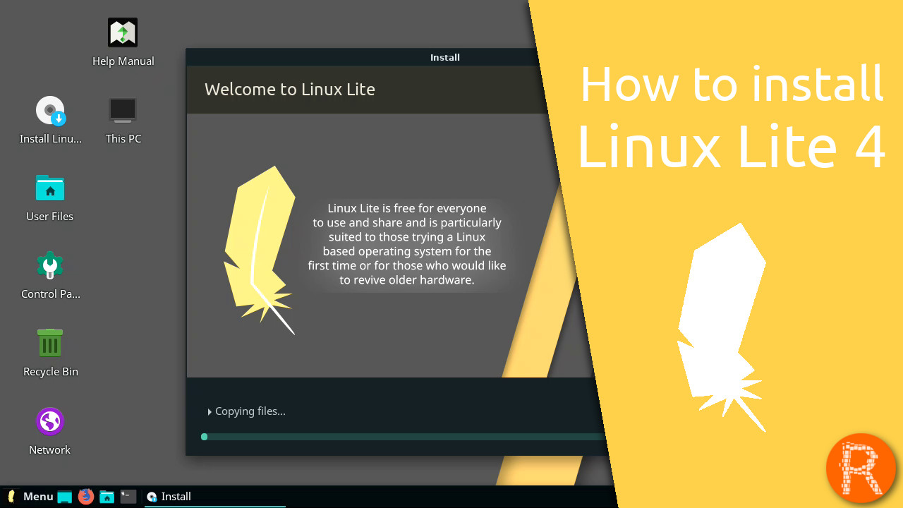 Linux Lite. Linux Lite 5.4. Mnova Lite installation.