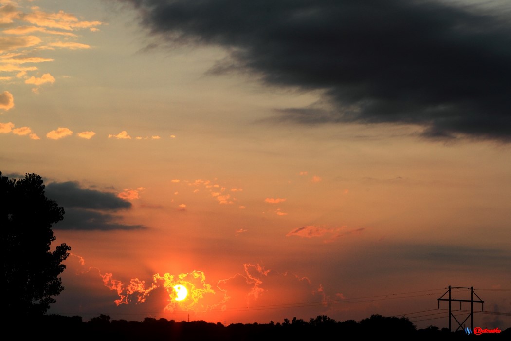 dawn sunrise clouds silhouettes silhouetted colorful SR0170.JPG
