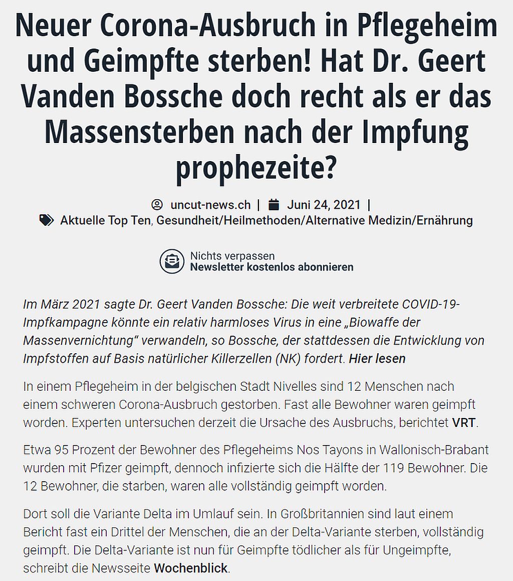 Neuer Corona-Ausbruch in Pflegeheim und Geimpfte sterben! Hat Dr. Geert Vanden Bossche doch recht als er das Massensterben nach der Impfung prophezeite.jpg
