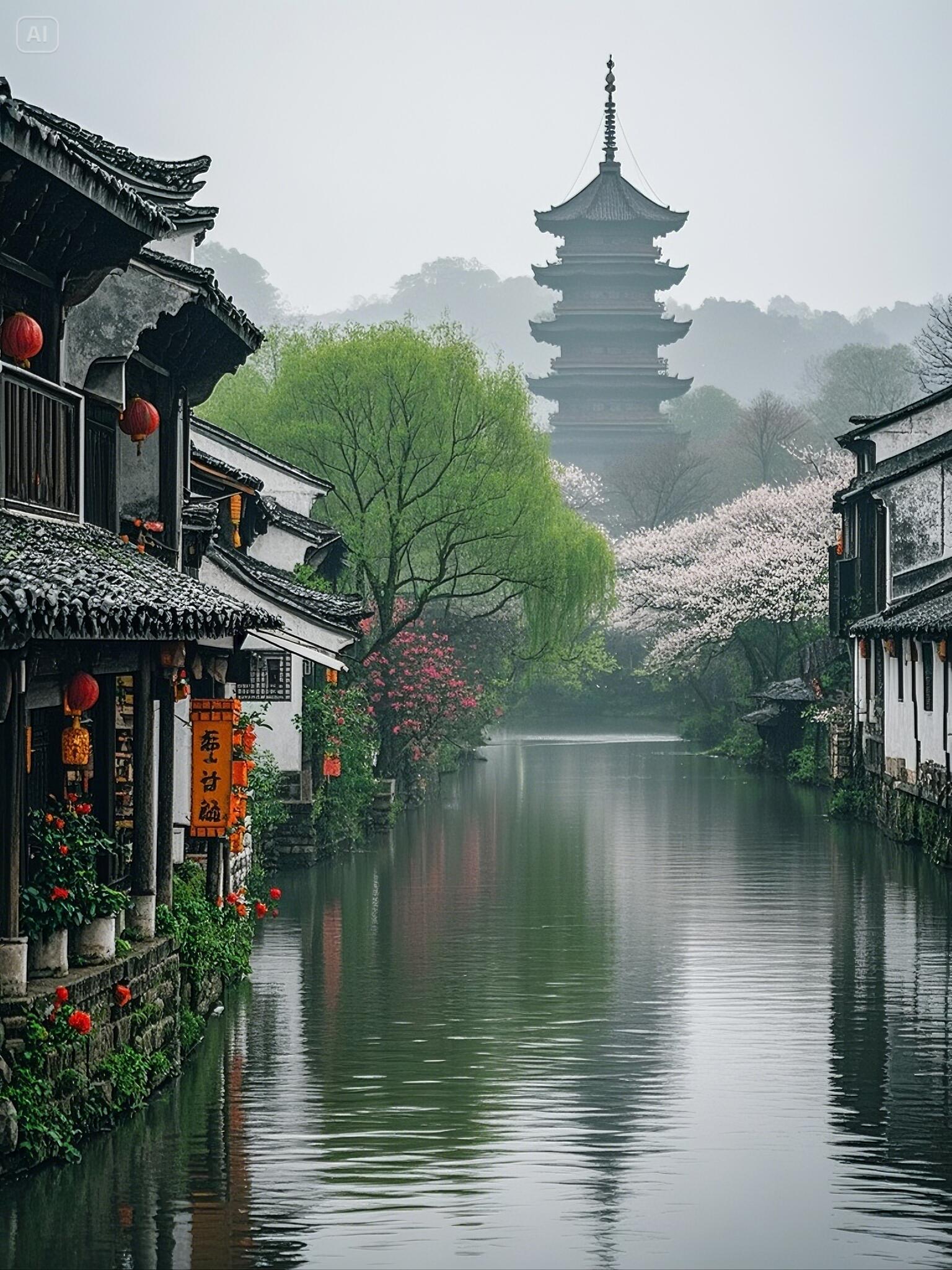 image_亭台楼阁古色古香江南烟雨美如画话..._3.png