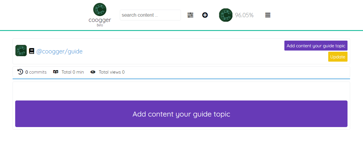 coogger topic screen