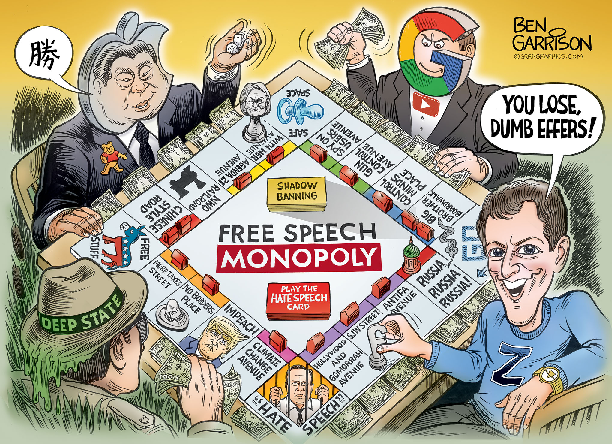 free_speech_monopoly_cartoon_ben_garrison.jpg