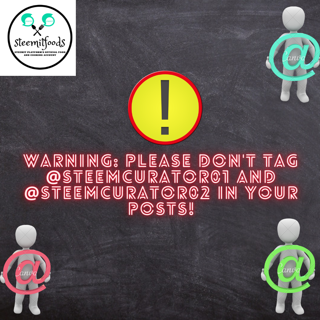WARNING_ Please do not tag -steemcurator01 and -steemcurator02 in your posts! (1).png