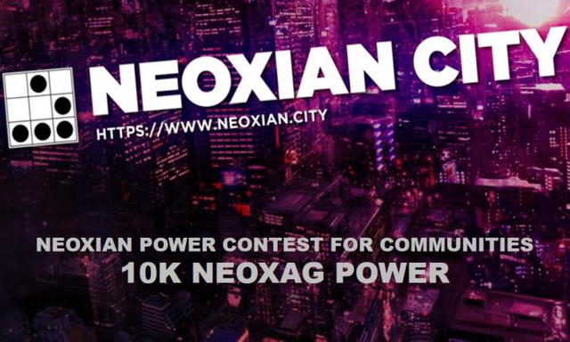 My entry for NEOXIAN SILVER (NEOXAG) POWER CONTEST FOR COMMUNITIES