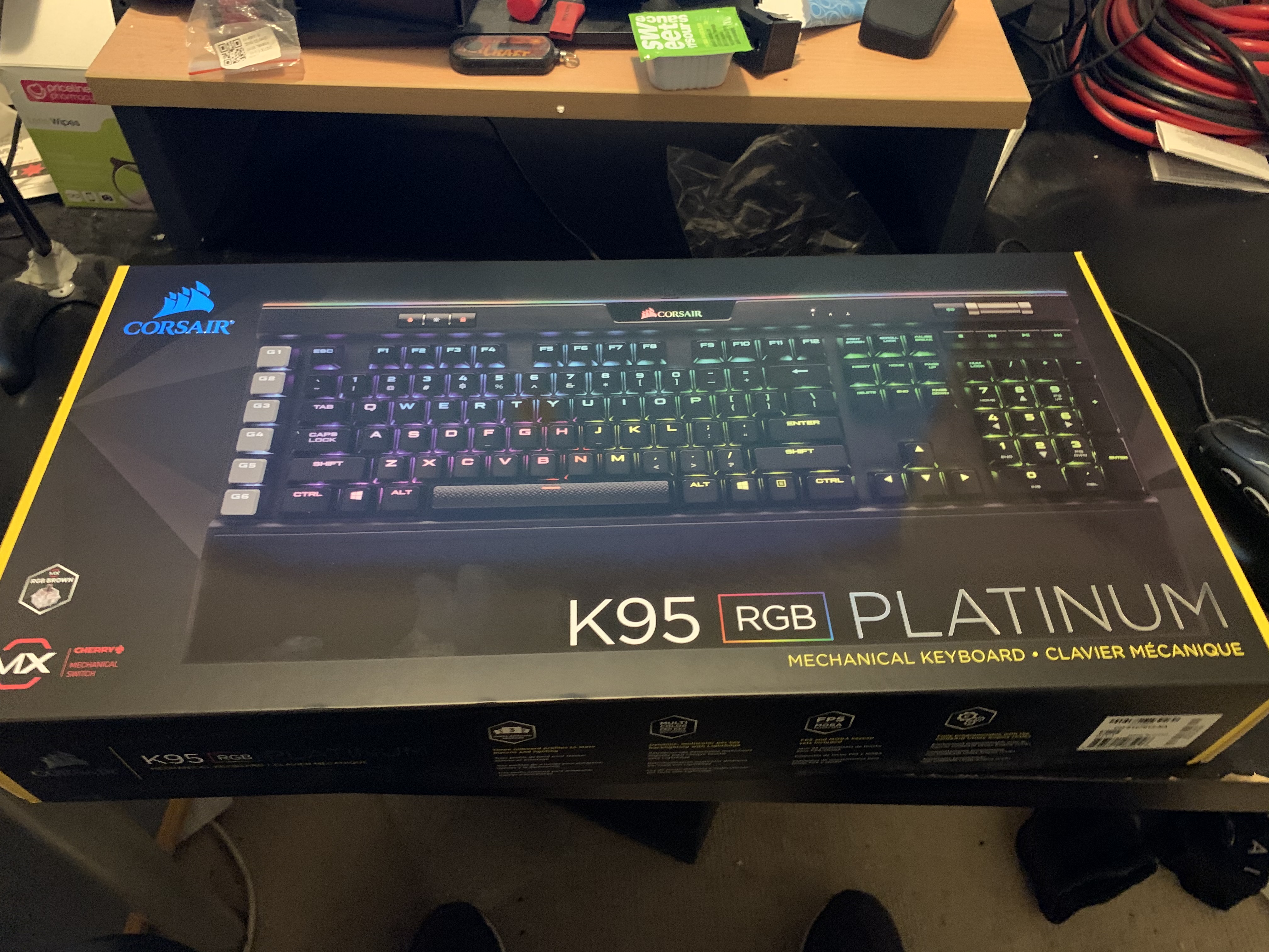 Unboxing New Corsair K95 Rgb Mechanical Gaming Keyboard Rativiv Steem Goldvoice Club