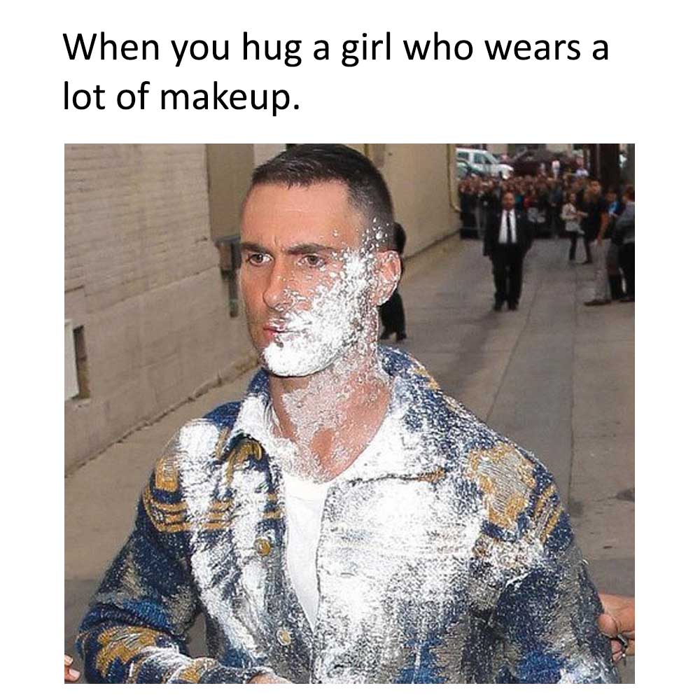 Funny Too Much Makeup Meme