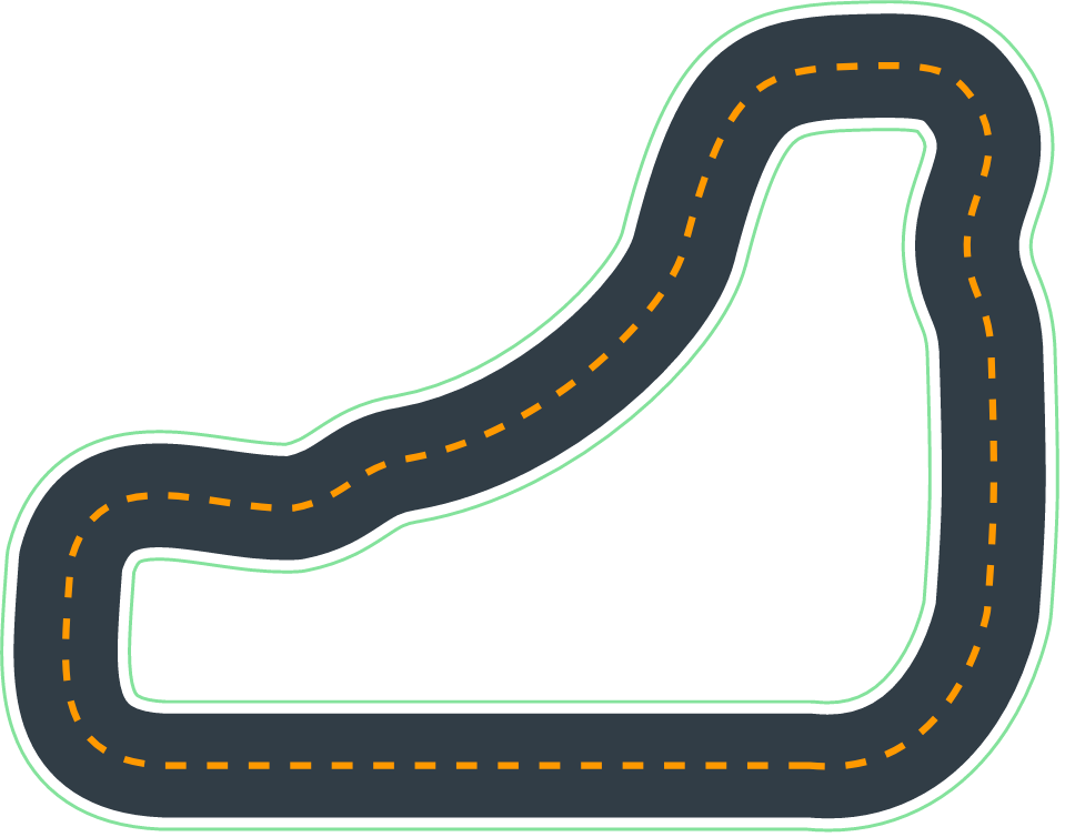 Layout of the evaluation track