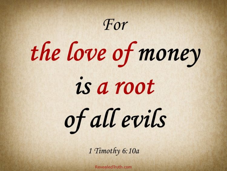 Image result for money is root of all evil